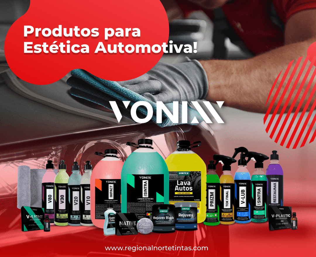 Produtos Vonixx para Estética Automotiva