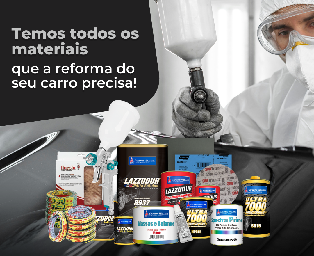 tudo o que seu carro precisa para ser reformado!