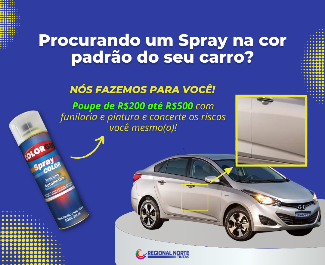 SPRAY AUTOMOTIVO PERSONALIZADO