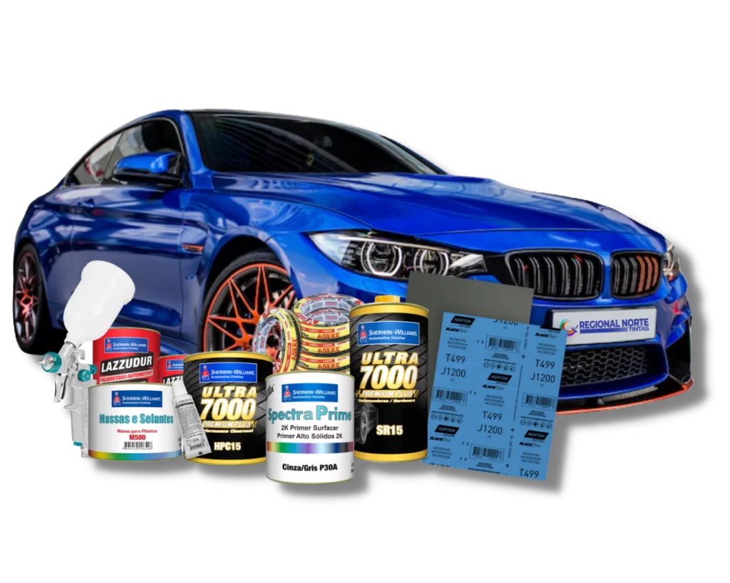 Produtos para funilaria e pintura linha automotiva